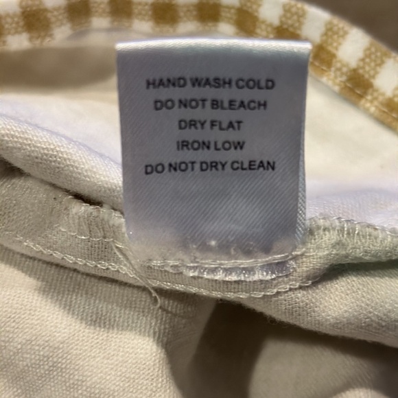 𝅺KENDALL & Kylie gold checkered skirt size L - Picture 6 of 6